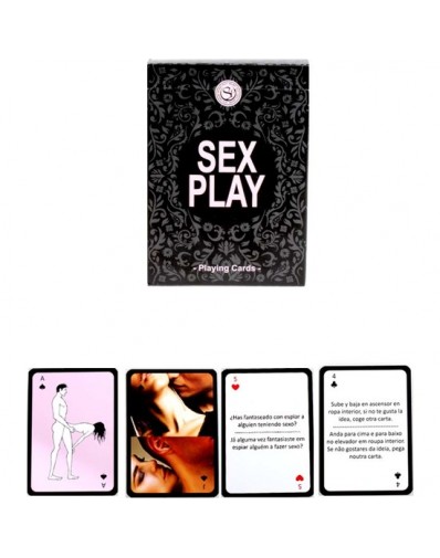 SEX PLAY - PLAYING CARDS - ESPAÑOL / INGLES