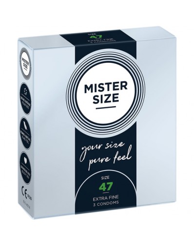 MISTER SIZE 47 (3 PACK) - EXTRA FINO